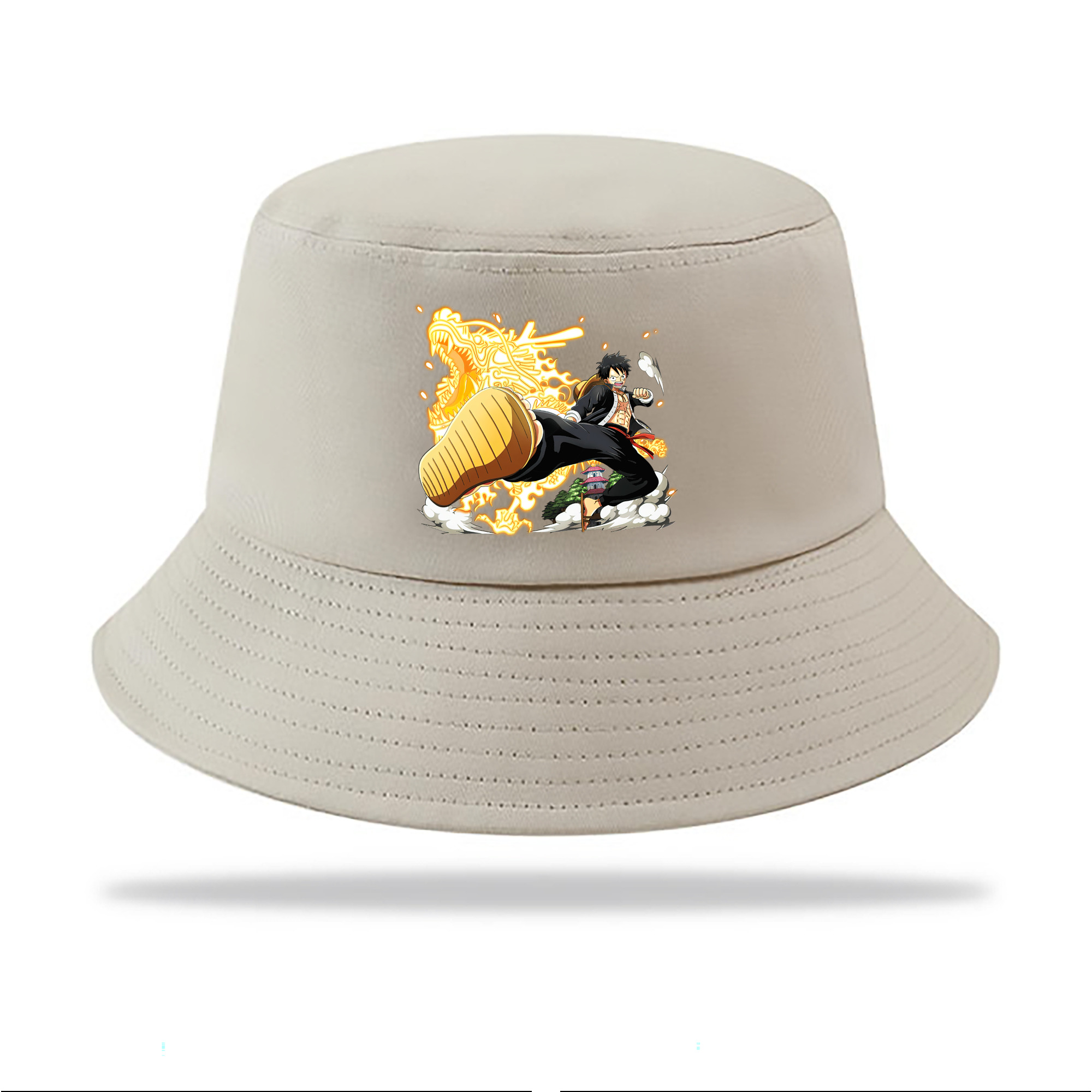 （画像用） ワンピース モンキー・D・ルフィ ONE PIECE Monkey D. Luffy アウトドア日除けバケットハット